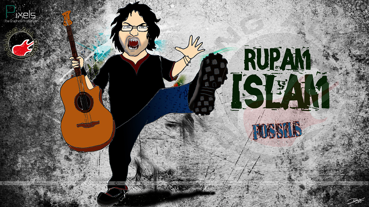 Rupam Islam fossils cartoon_callingallgigs