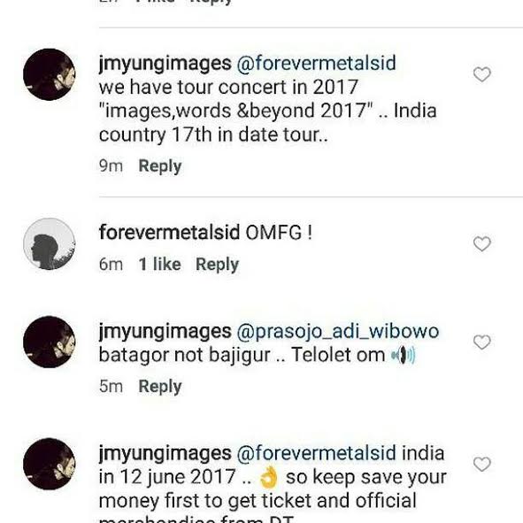 Dream Theater India Tour 2017 concert