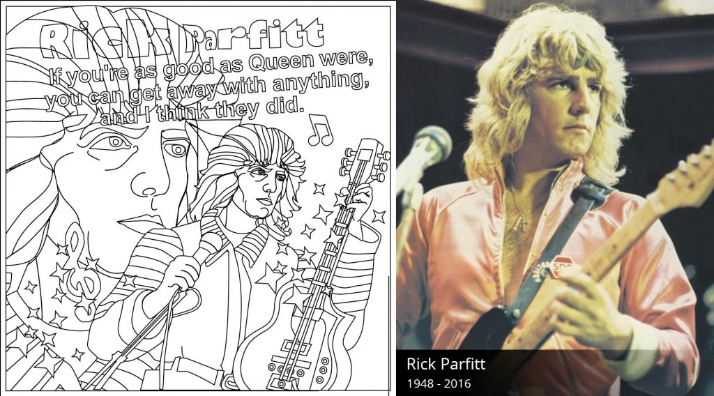 Rick Parfitt Coloring