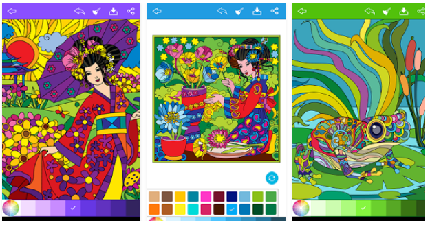 stress relief adult coloring book